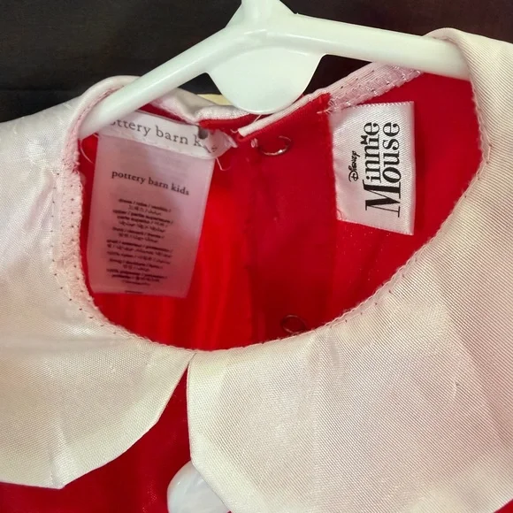 Pottery Barn Kids Minnie Mouse Costume with head piece and shoes - Picture 2 of 4